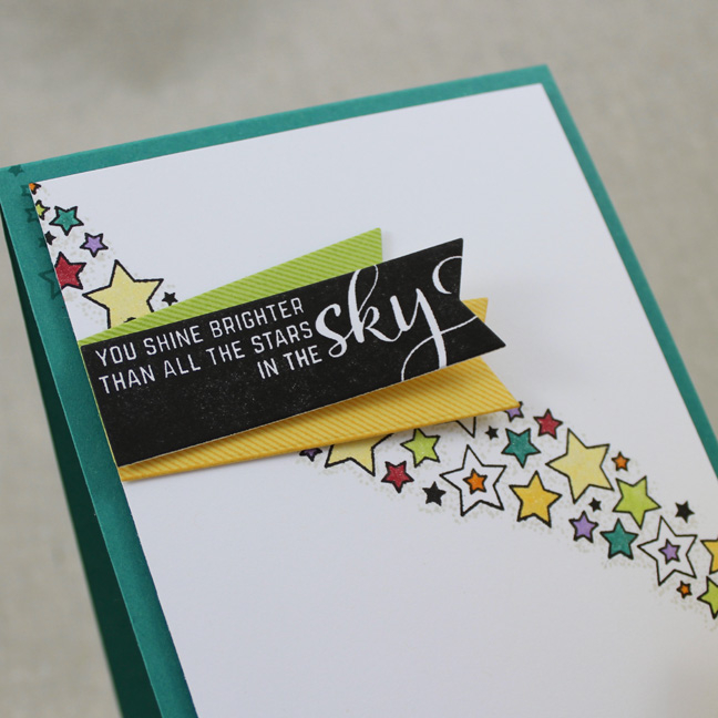 Stamps: Number The Stars, Background Basics: Galaxy - Papertrey Ink<br />
Cardstock: Tropical...