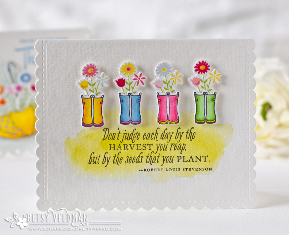stamps: dress up dolls: rainy day, garden variety II, make it market mini kit: sunshine &amp;...