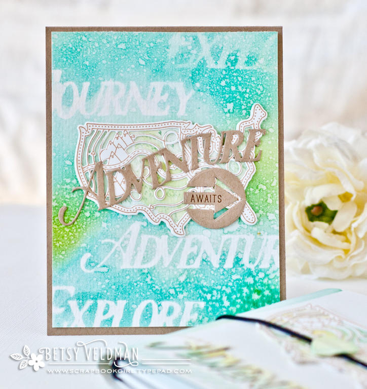 stamps: what the doodle: map, traveler&#039;s journal: adventure<br />
ink: classic kraft, aqua...