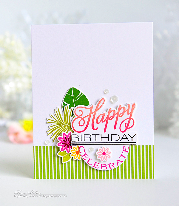 STAMPS: Just A Number, Tropics, Paper Clippings: Done In Love<br />
DIES: Just A Number,...