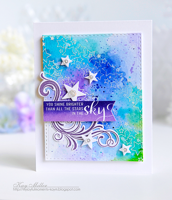 STAMPS: Background Basics: Galaxy, Number The Stars, Fancy Flourishes<br />
DIES: Number The...