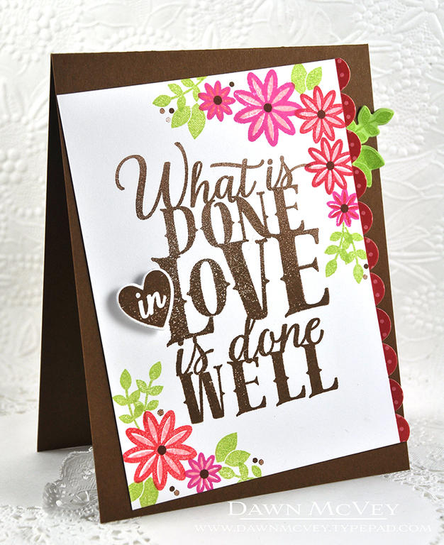 Paper: stamper&#039;s select white, cocoa bean, green parakeet<br />
Stamps: Paper Clippings:...