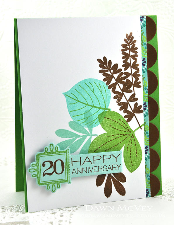 Paper: stamper&#039;s select white, cocoa bean, new leaf, aqua mist, woodblock prints paper...
