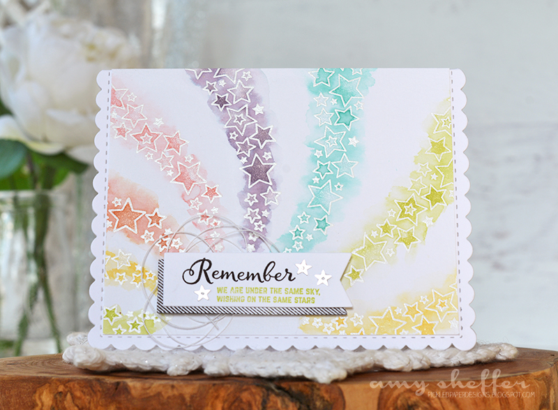 Stamps: Number the Stars, Background Basics: Galaxy<br />
<br />
Dies: Number the Stars,...