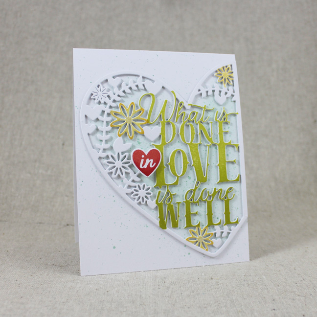 Stamps: Paper Clippings: Done With Love - Papertrey Ink<br />
Cardstock: white<br />
Ink:...