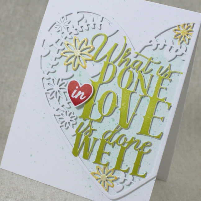 Stamps: Paper Clippings: Done With Love - Papertrey Ink<br />
Cardstock: white<br />
Ink:...