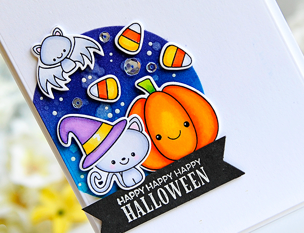 STAMPS: Spooky Smiles<br />
DIES: Spooky Smiles, Moments Inked Planner Banner Dies<br />...