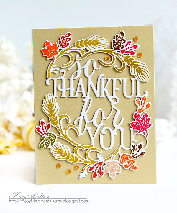 STAMPS: Paper Clippings: Thankful For You<br />
DIES: Paper Clippings: Thankful For You<br />...
