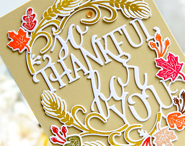 STAMPS: Paper Clippings: Thankful For You<br />
DIES: Paper Clippings: Thankful For You<br />...