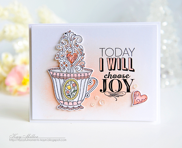 STAMPS: New Morning, What The Doodle: Tea Time<br />
DIES: What The Doodle: Tea Time<br />...