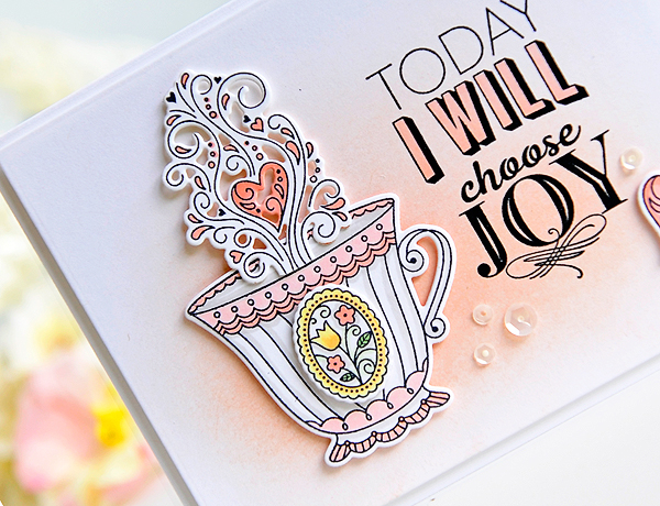 STAMPS: New Morning, What The Doodle: Tea Time<br />
DIES: What The Doodle: Tea Time<br />...
