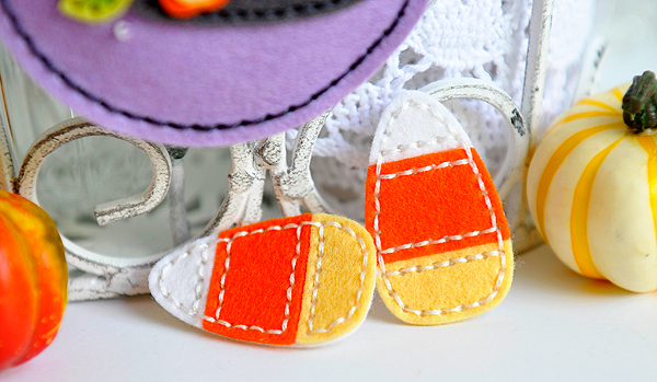 DIES: Stitched Witch Hat, Sewing Staples: Floral Cluster, Stitched Circles, Stitched Candy...