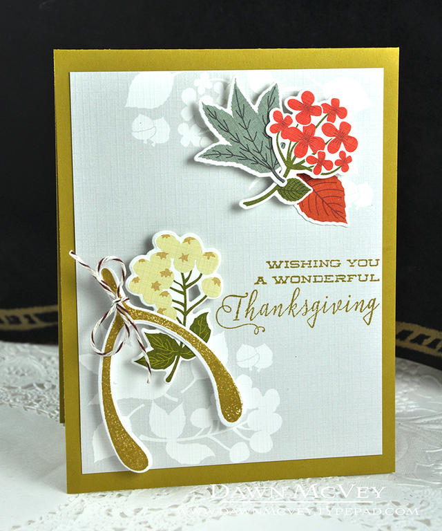 Paper: saffron spice, stamper&#039;s select white, color pop: autumn papers<br />
Stamps: Lucky...