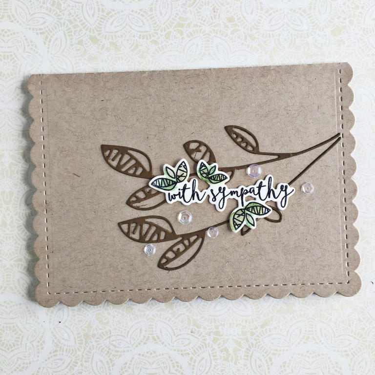 size: 5&quot; x 3 1/2&quot;<br />
<br />
stamps: Fancy Foliage<br />
<br />
ink: Jet Black...