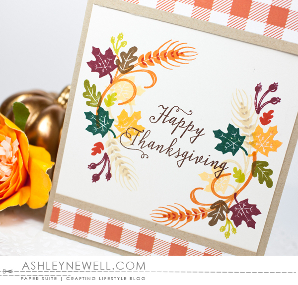 Supplies<br />
<br />
Stamps: Paper Clippings: Thankful for You, Lucky Break<br />
Ink: Fine...