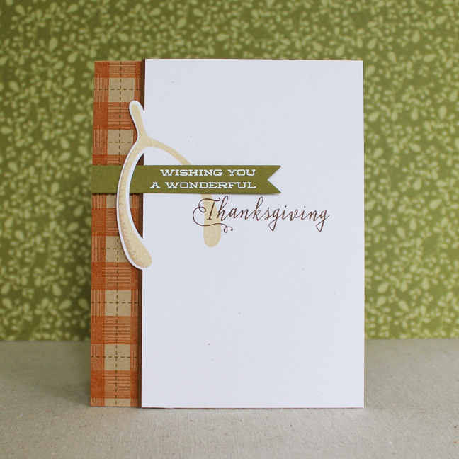 Stamps: Lucky Break, Autumn Pattern Pieces, Plaid Builder - Papertrey Ink<br />
Cardstock:...