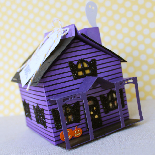 Stamps: Plaid Builder, Spooky Smiles - Papertrey Ink<br />
Cardstock: Amethyst Allure, True...