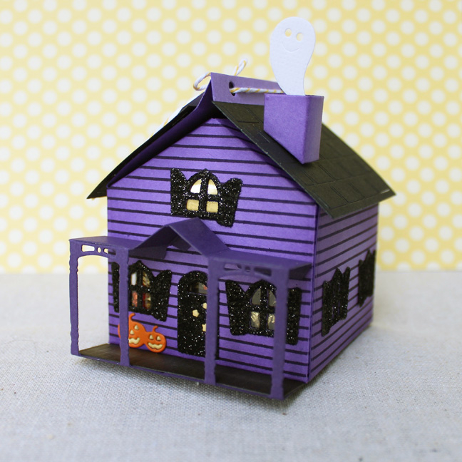 Stamps: Plaid Builder, Spooky Smiles - Papertrey Ink<br />
Cardstock: Amethyst Allure, True...