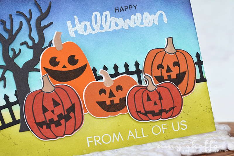 Stamps: Autumn Pumpkins, Pumpkin Expressions, Keep It Simple: From All Of Us<br />
<br />...