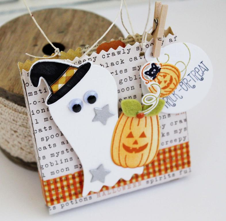 Papertrey Ink Supplies Used:<br />
Stamps:<br />
Dress Up Dolls:  Halloween, Spooky Smiles<br...