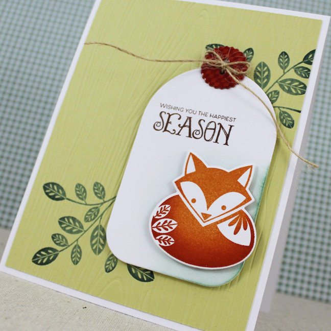 Stamps: Stylized Autumn, Bitty Background Blocks II - Papertrey Ink<br />
Cardstock: Spring...