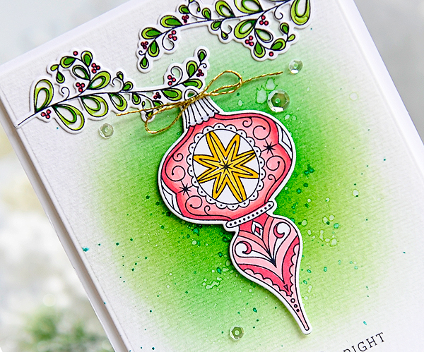 STAMPS: What The Doodle; Ornament<br />
DIES: What The Doodle: Ornament<br />
INK: True...