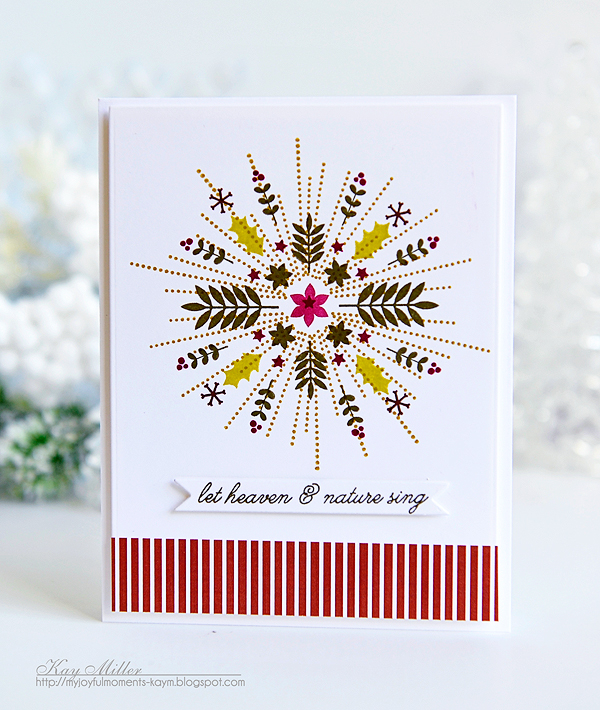 STAMPS: Shine, Christmas Faith<br />
DIES: Tag Sale #10<br />
INK: Olive Twist, Scarlet Jewel,...