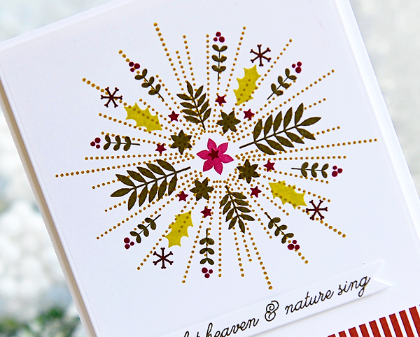 STAMPS: Shine, Christmas Faith<br />
DIES: Tag Sale #10<br />
INK: Olive Twist, Scarlet Jewel,...