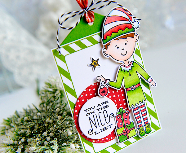 STAMPS: Dress Up Dolls: Basics, Dress Up Dolls: Elves, Elf Sentiments<br />
DIES: Dress Up...