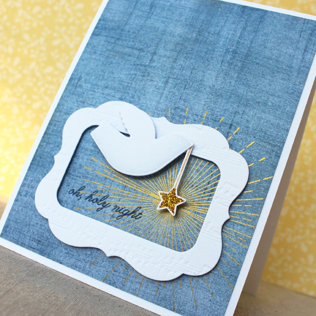 Stamps: Christmas Faith, Shine - Papertrey Ink<br />
Cardstock: white<br />
Ink: Spring Rain,...