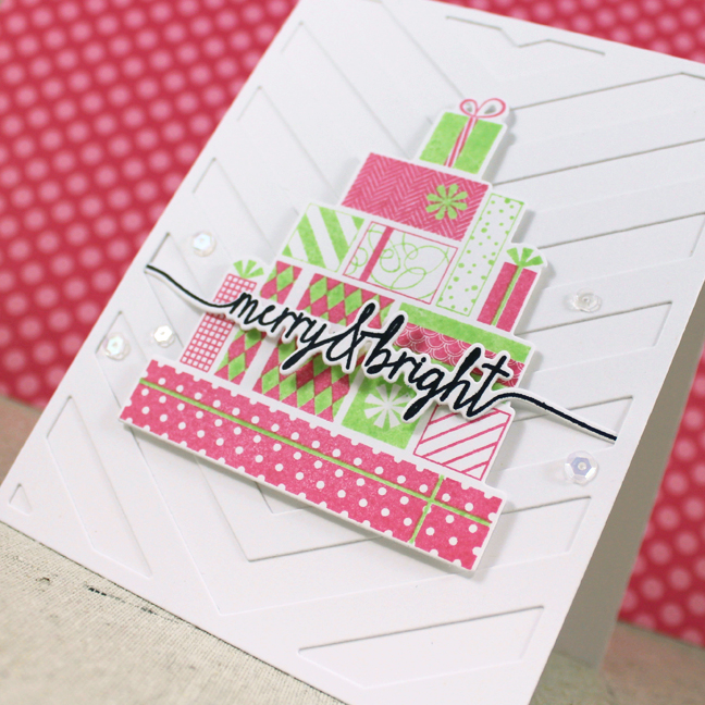 Stamps: Gifts Of The Season, Holiday Swoosh - Papertrey Ink<br />
Cardstock: white<br />
Ink:...