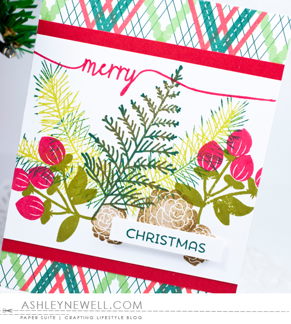 Supplies<br />
<br />
Stamps: Holiday Greens, Holiday Swoosh<br />
Ink: Pure Poppy, Limeade...