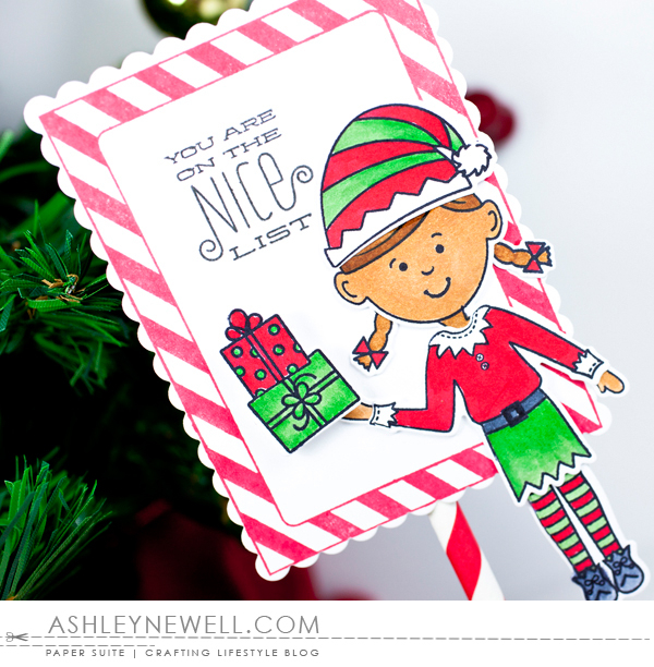 Supplies<br />
<br />
Stamps: Dress Up Dolls: Basics, Dress Up Dolls: Elves, Elf Sentiments<br...