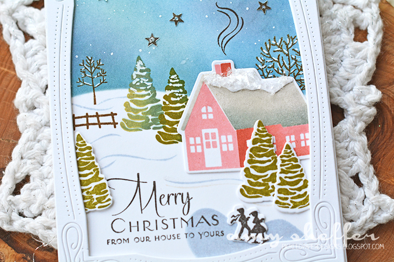 Stamps: Winter Village<br />
<br />
Dies: Winter Village, Cover Plate: Delightful<br />
<br...