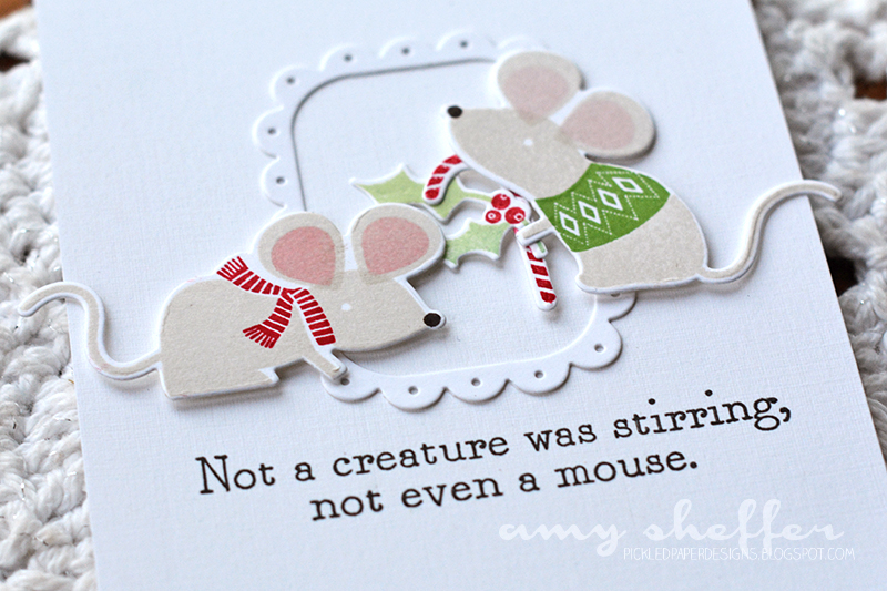 Stamps: Christmas Critters, Christmas Critter Sentiments<br />
<br />
Dies: Christmas...