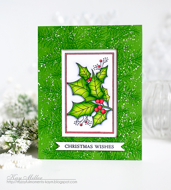 STAMPS: Botanical Blocks IV, Holiday Greens Borders<br />
DIES: Botanical Blocks, Tag Sale...