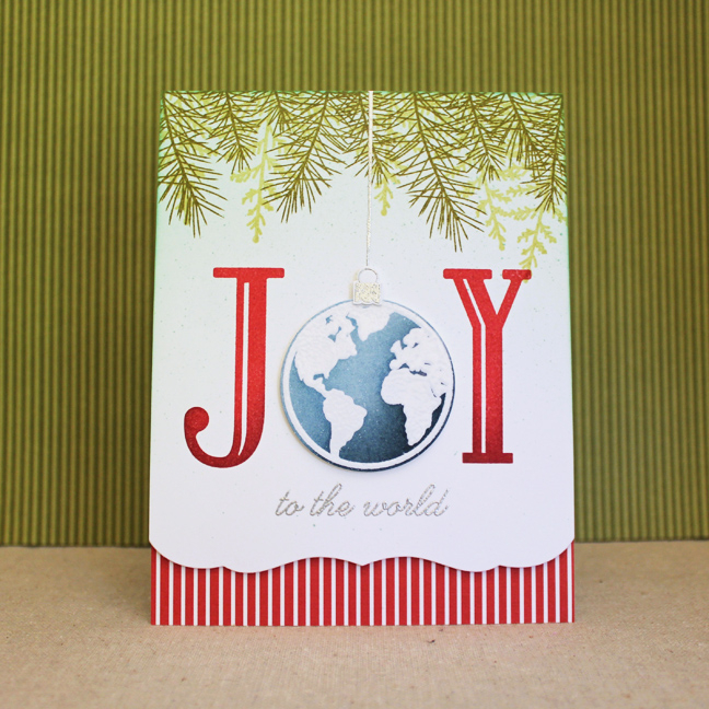 Stamps: Paper Clippings: Joy To The World, Jingle All The Way, Holiday Greens Borders, Vintage...