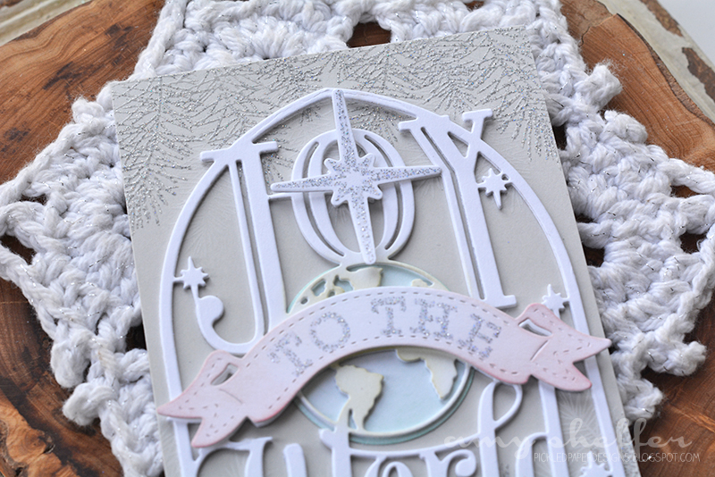 Stamps: Paper Clippings: Joy to the World, Holiday Greens Borders<br />
<br />
Dies: Paper...