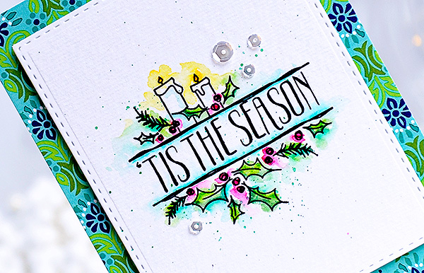 STAMPS:Splits: Tis The Season<br />
DIES: Noted: Scalloped A2<br />
INK: Black Permanent <br...