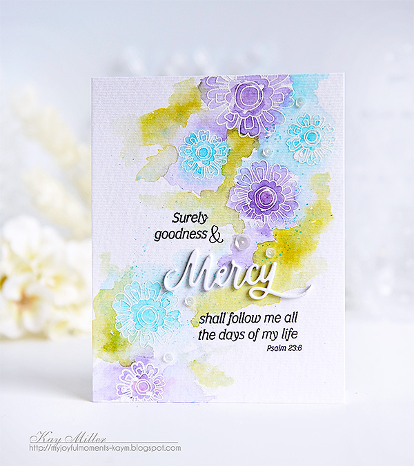 STAMPS: Inspired Mercy, Better Together<br />
DIES: Inspired Mercy<br />
INK: True Black<br />...