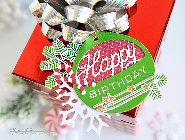 STAMPS: For You, Sweet Holiday Wishes, Star Scribbles, Winter Woods<br />
DIES: Basic Cut Tag,...