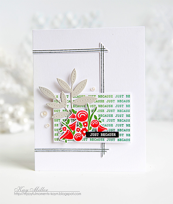 STAMPS: Fill In The Blank, Fresh Floral Wraps<br />
DIES: Fill In The Blank, Fresh Floral...