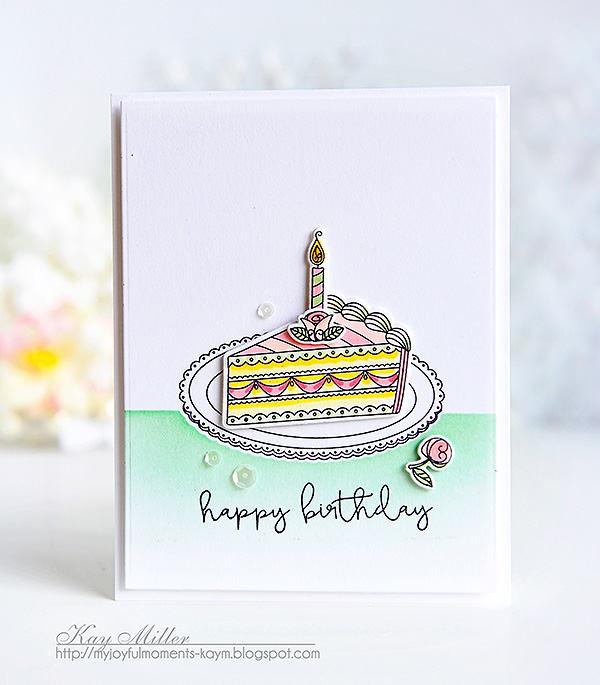 STAMPS: What The Doodle: Piece of Cake, Keep it Simple: Birthday III<br />
DIES: What The...