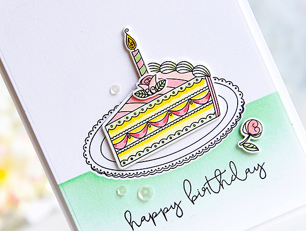 STAMPS: What The Doodle: Piece of Cake, Keep it Simple: Birthday III<br />
DIES: What The...