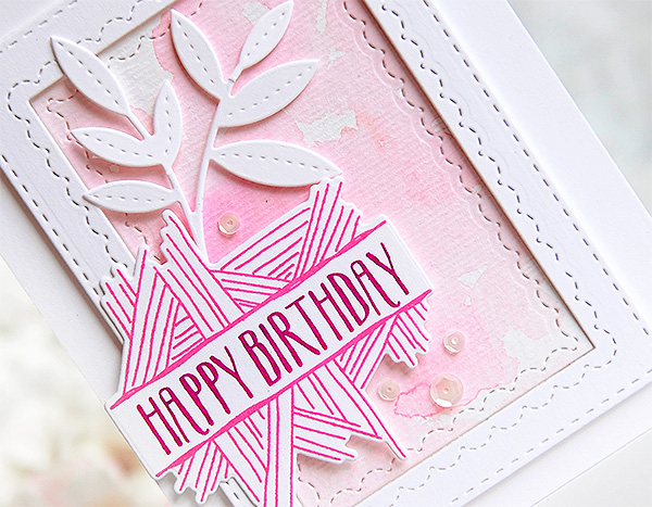 STAMPS: Splits: Happy Birthday<br />
DIES: Splits: Happy Birthday, Noted: A2 Scalloped...