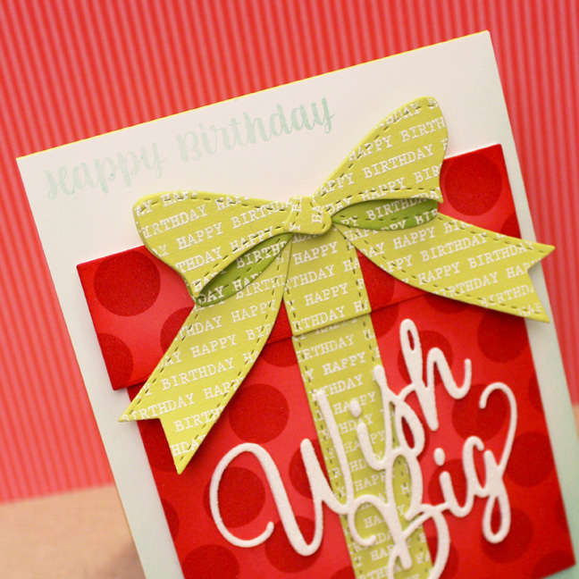 Stamps: Keep It Simple: Birthday III, Fill In The Blank, Polka Dot Basics III - Papertrey Ink<br...
