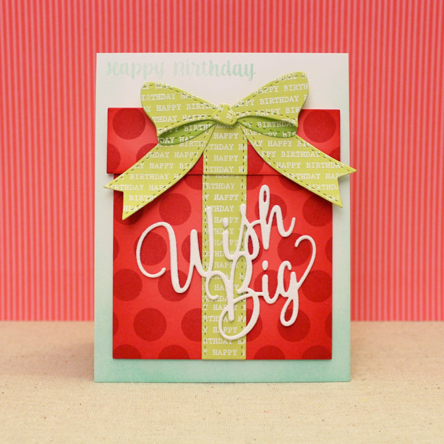 Stamps: Keep It Simple: Birthday III, Fill In The Blank, Polka Dot Basics III - Papertrey Ink<br...