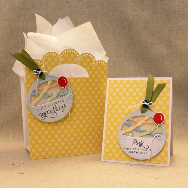 Party Shaker Card<br />
Stamps: For You, Paper Clippings: Birthday, Fill In The Blank -...