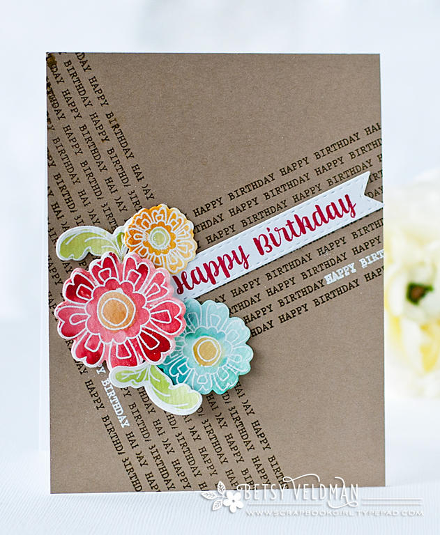 Stamps:  Fill in the Blank, Better Together, Keep it Simple: Birthday III<br />
Ink:  Olive...