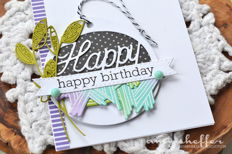 Stamps: Splits: Happy Birthday; Keep It Simple: Birthday III<br />
<br />
Dies: Splits: Happy...